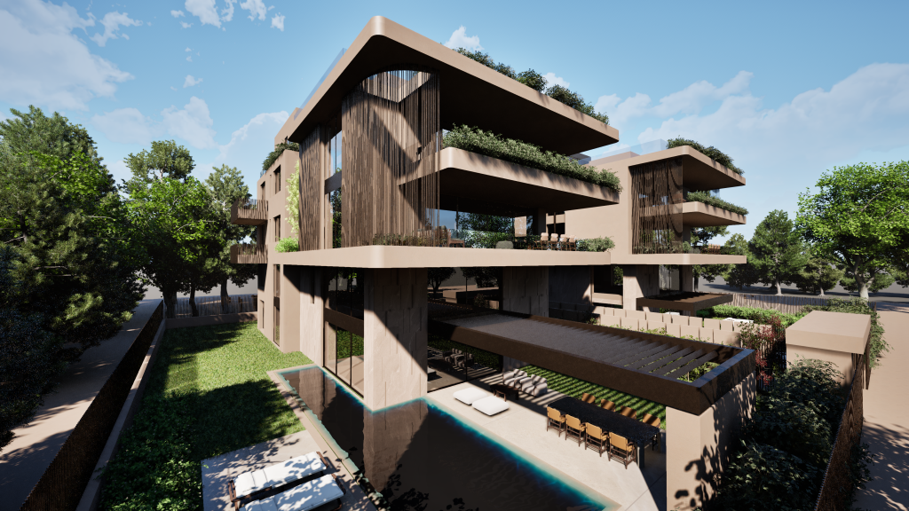 The Ground Floor villa in GM Residences, Kefalari