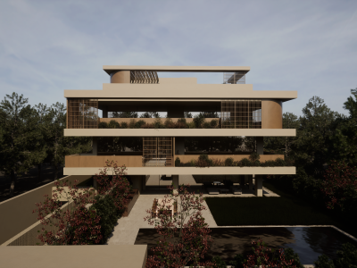 1st floor 3-bedroom apt in P residences, Kefalari